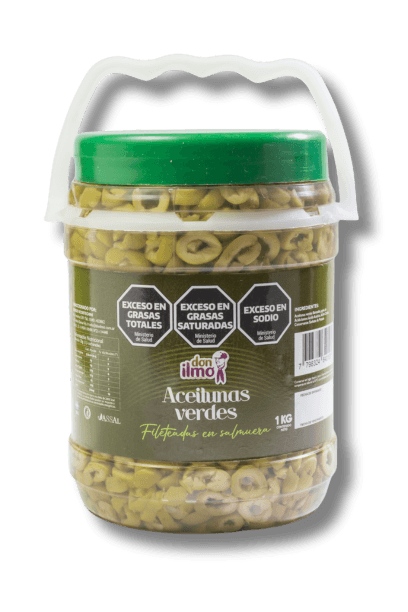 Aceitunas verdes fileteadas