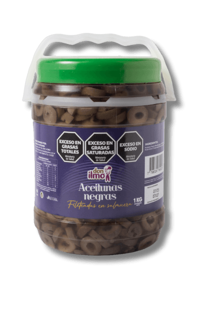 Aceitunas negras fileteadas