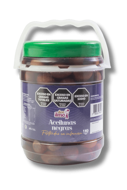 Aceitunas negras enteras