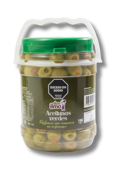 Aceitunas verdes rellenas