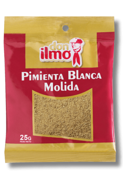 Pimienta blanca molida