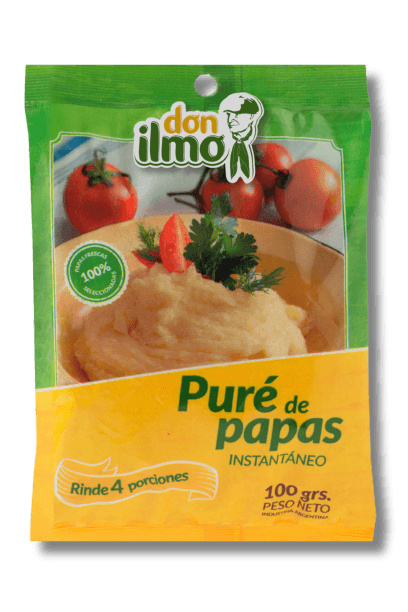 Puré de papas instantáneo